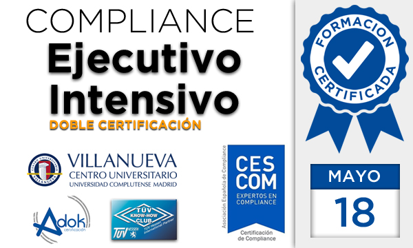 Curso Ejecutivo Intensivo de Compliance para CESCOM® y Adok TÜV HESSEN