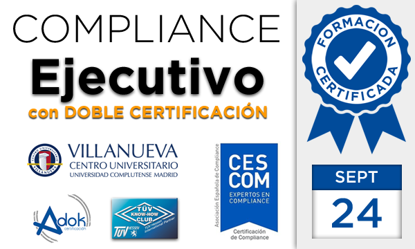 Curso Ejecutivo de Compliance para CESCOM® y Adok TÜV HESSEN